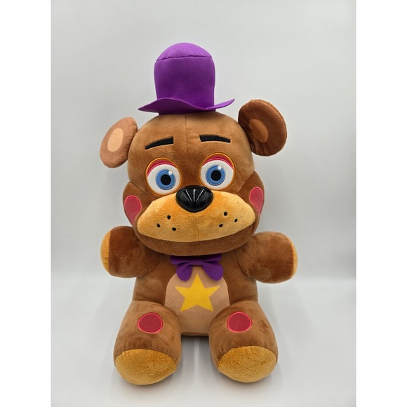 Five Nights At Freddy's Rockstar Freddy Jumbo Plush Large Funko GameStop‎